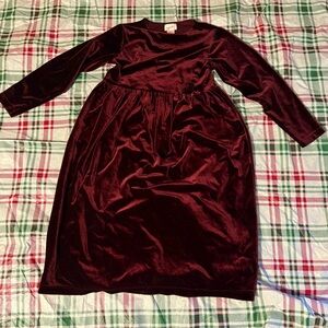 My Twinn Girl’s Dress burgundy Long Sleeves Size 9-10